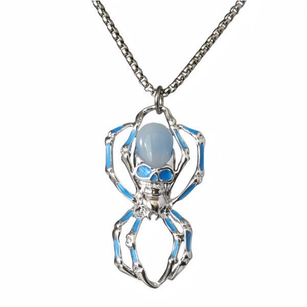 Wholesale Skull Night Light Necklace