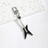 Wholesale 4pcs oil dripping guitar keychain pendant