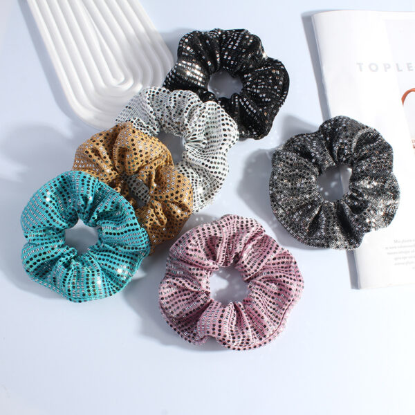 Wholesale Sequin Large Intestine Hair Scrunchies