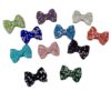 Wholesale Colorful bow-shaped clay beads with full-hole illing