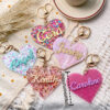 Wholesale Valentine's Day Colored Heart shaped Key