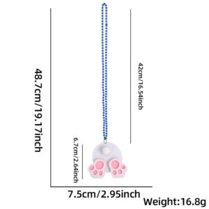 Rabbit Footprint / Easter Necklace