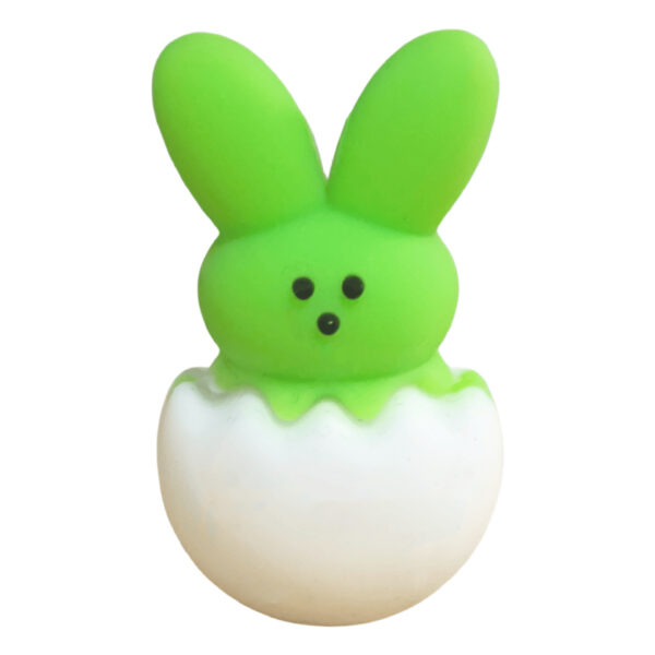 Wholesale Cross Border Hot Sale 3D Easter Bunny Silicone Beads TK Live Amazon DIY String Pen Beads Accessories