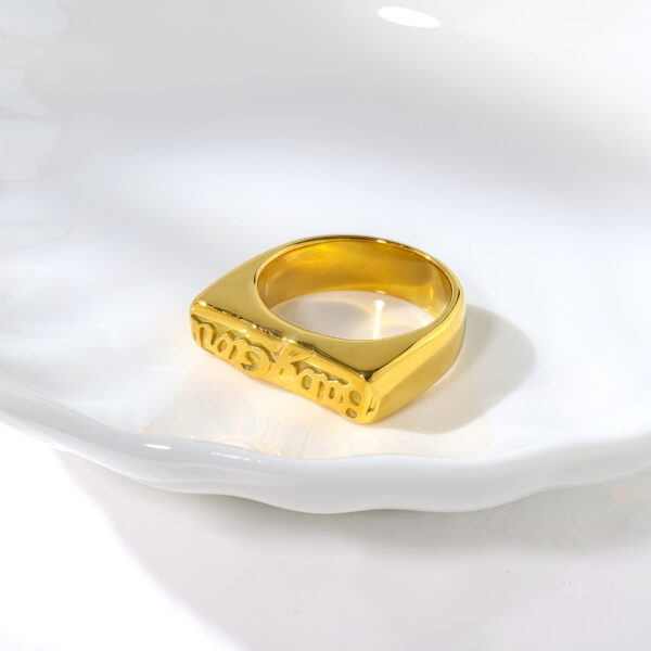 O1CN01FUobqL1aXJZe81tfa_2213091103339-0-cib Wholesale Gold silver English letter stainless steel ring