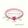 O1CN01FVc0Sz2IVKt2p3THs_3919529291-0-cib Wholesale Dreamy Night Light Cherry Blossom Colorful Bead Bracelet