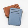 Wholesale Creative Zipper Large Capacity Ultra Thin Multi Card Pocket Wallet
