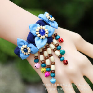 No. 43 details with beads and bells randomly