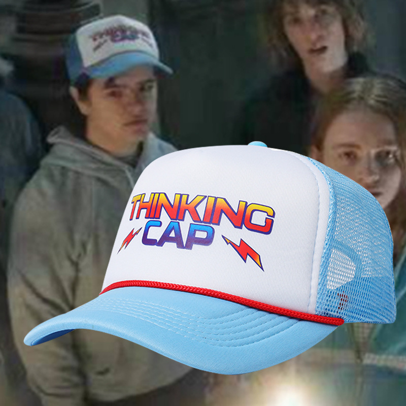Wholesale Bule and white Baseball cap