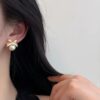 O1CN01FfkuZ61R49m2XoPwR_2220066242057-0-cib Wholesale Elegant Bow Full Diamond Earrings for Women, Versatile, Exquisite and High-End Earrings, Korean Light Luxury Niche Ear Jewelry