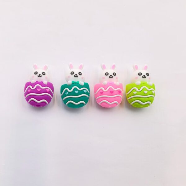 O1CN01FhUE1v2FO3jESSvhI_2216349148869-0-cib Wholesale 10pcs Composite Rabbit Series Silicone Cute Cartoon DIY Beads