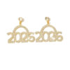 Wholesale 2026 Rhinestone Digital Earrings