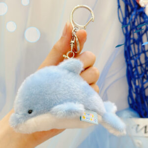 Dolphin / Ocean family-bb called plush pendant
