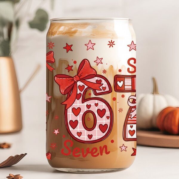 Wholesale UV transfer sticker for glass cups crystal label crystal sticker 16OZ UV DTF WRAPS