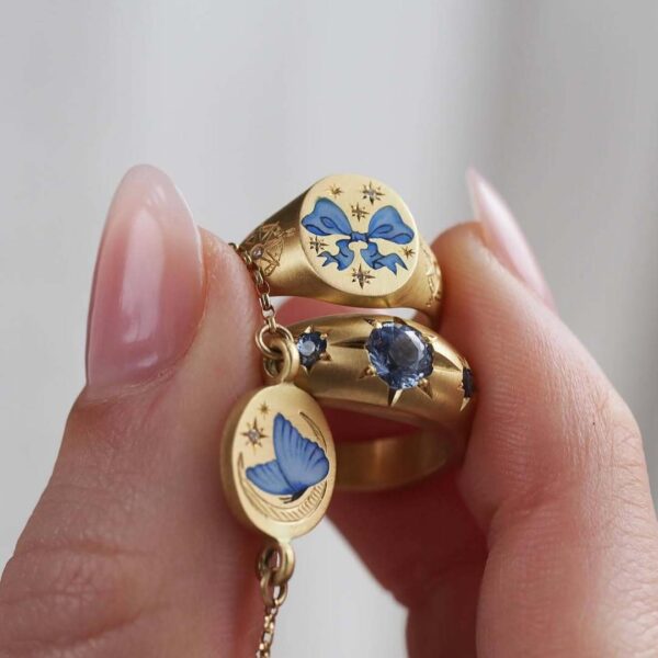 Wholesale Ballet shoes flower patterned heart-shaped stainless steel necklace