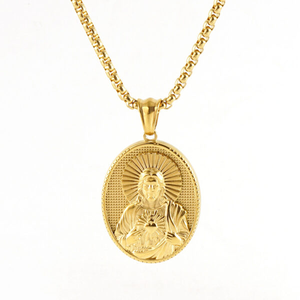 O1CN01FlI7ED1DH4661lxwJ_2215542970190-0-cib Wholesale Round plaque design religious mythology rtrait pendant