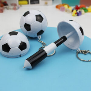 O1CN01FoLnsR1kUEjLXC26h_1088344686-0-cib Wholesale Cute football shaped mini retractable pen keychain
