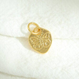 Sand gold butterfly tag (light board)