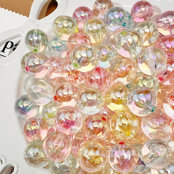 O1CN01Fox3PP2N5kgzXulIO_2216430329912-0-cib Wholesale 16mm High-Quality Transparent Mermaid Resin Beads