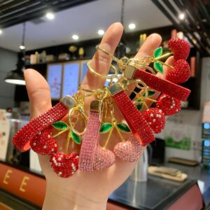 Full Diamond Heart Cherry (Randomly Mixed) / 3.5*4