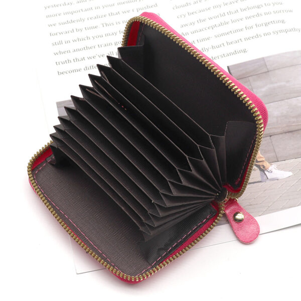 Wholesale Large-Capacity Card Holder Zipper Wallet