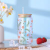 Wholesale UV Transfer Paste Glass Crystal Label Crystal Paste Special Paste for 16oz Glass C 23cmX11cm