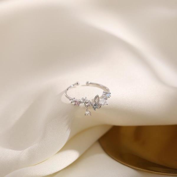 O1CN01Fsn2By1l5KtnLWWnc_2216005864767-0-cib Wholesale Wreath Silver Plated Romantic Open Adjustable Ring