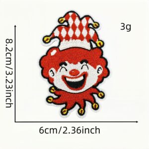Red carnival cloth sticker 22 #