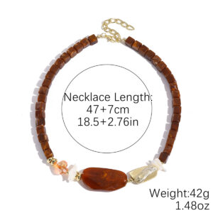 N2511-23 Brown Square Crystal