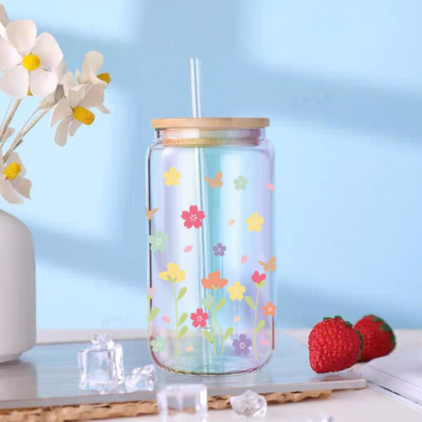 Wholesale UV Transfer Paste Glass Crystal Label Crystal Paste 16OZ UV DTF WRAPS