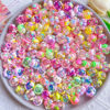 Wholesale Cartoon acrylic heavy hand-painted beads