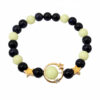O1CN01FzkL712IVKnMTbszs_3919529291-0-cib Wholesale Obsidian, gold sandstone, and noctilucent fluorite bracelet