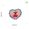 Wholesale Cartoon Heart Fabric Patch