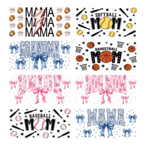 Wholesale Uv Transfer Sticker Glass Cup Crystal Label Crystal Sticker Cross-Border Exclusive for 16oz Glass Cup Special Sticker 23Cmx11Cm