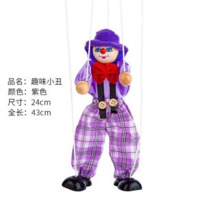 Threading puppets purple