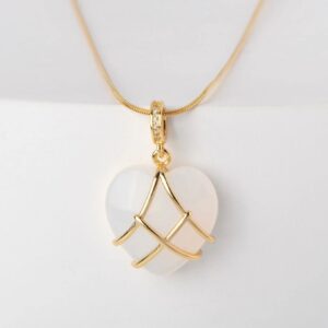 Golden albumin / Copper Gold plated chain