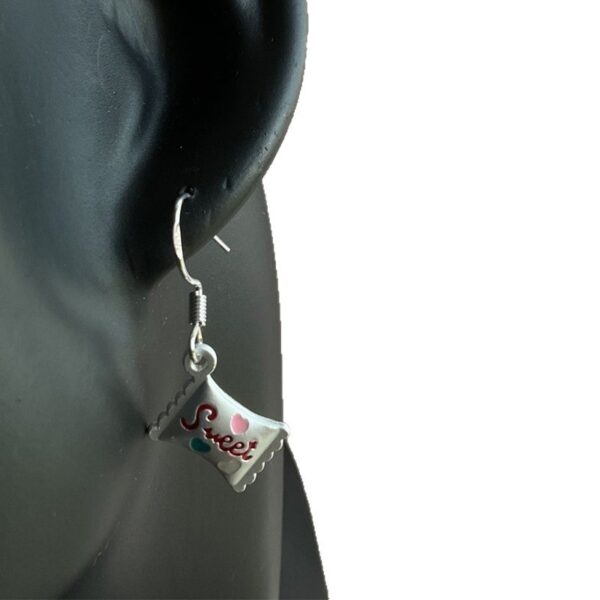 Wholesale Sweet and lovely electroplated candy ear clip