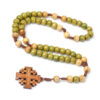 Wholesale Wooden Cross Rosary Jerusalem Jewelry Cross Pendant