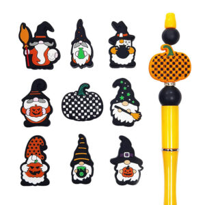 Wholesale 3pcs Halloween DIY 3D Silicone Beads