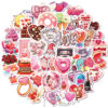 Wholesale 50pcs Sweet Valentine's Day series stickers