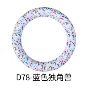 D78-blue unicorn (65mm ring)