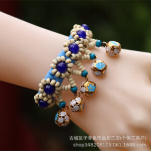 No. 12 details with beads and bells randomly