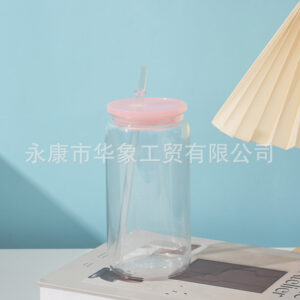 Transparent + powder cover / 16oz/475ml