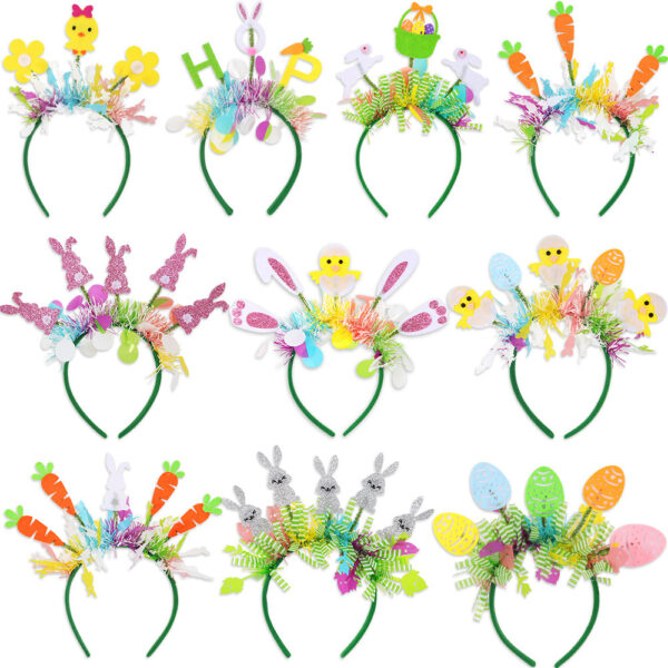 Wholesale Easter egg ribbon cute chick headband