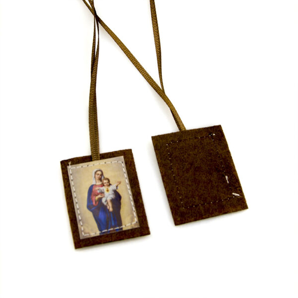 Wholesale Handmade Scapular Catholic Scapular Holy Amulet Pendant Decoration Cross-Border Jewelry
