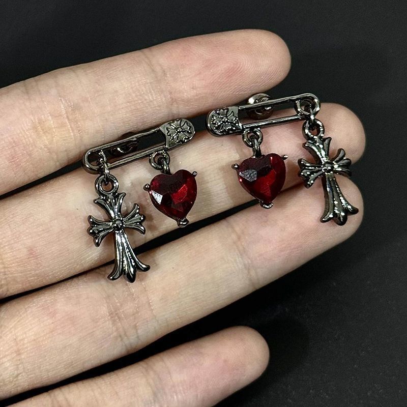 Wholesale Wear two rear hanging star and moon earrings