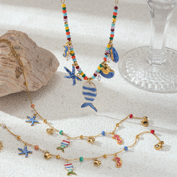 Wholesale Stainless Steel Necklace Light Luxury Niche Necklace