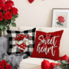 Wholesale Heart Pillowcase Red Set Valentine's Day