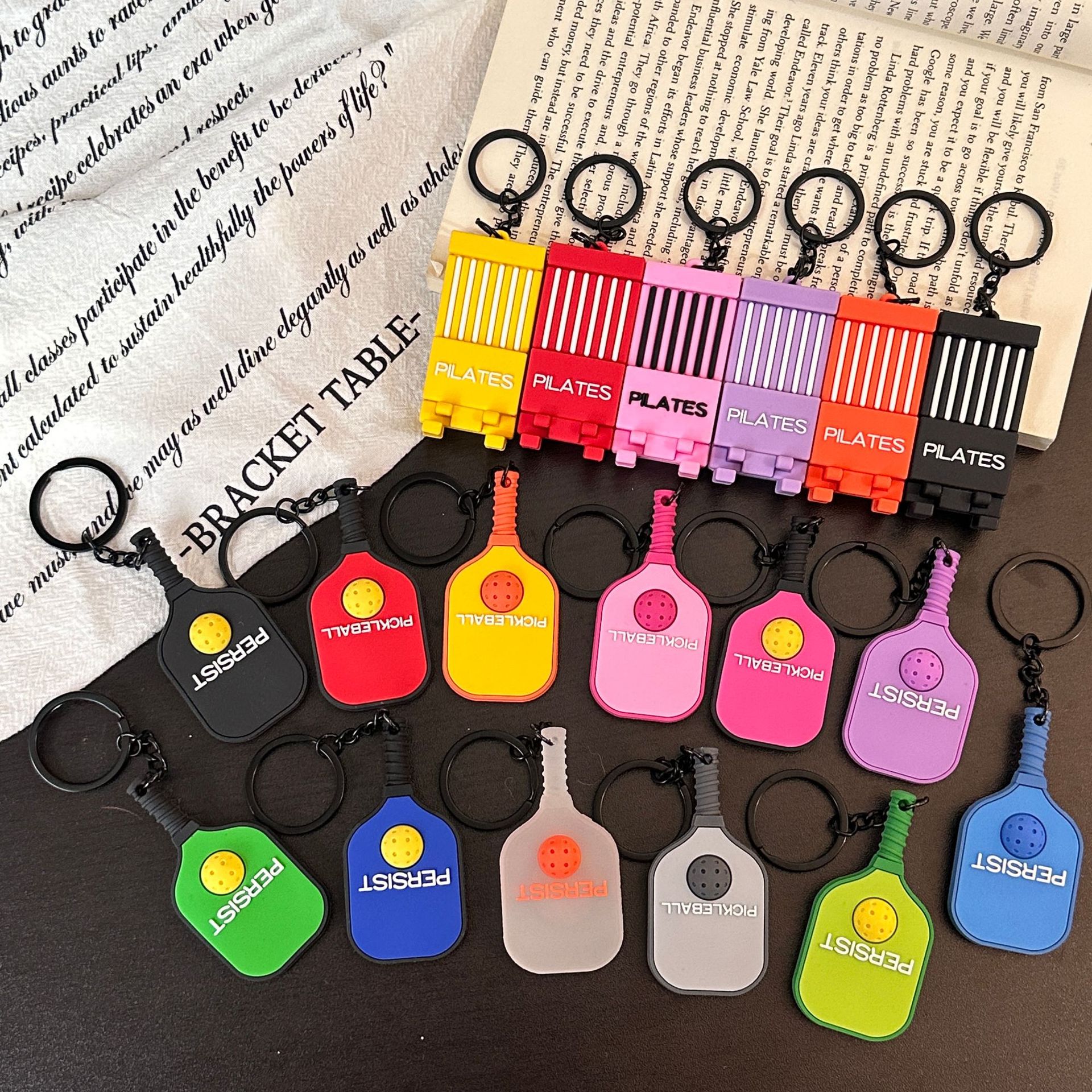 Wholesale Srts Pickleball Series Keychain