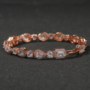 Rose gold (7inch, 18cm+2cm extension chain)