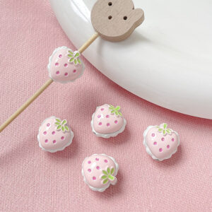 1#1 white pink strawberry